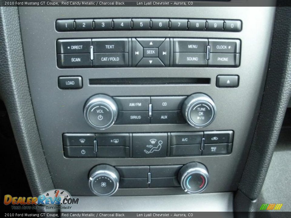 2010 Ford Mustang GT Coupe Red Candy Metallic / Charcoal Black Photo #19