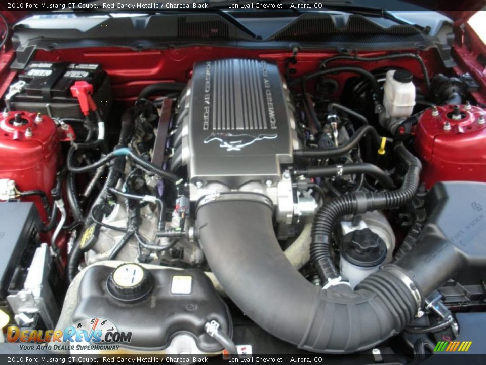 2010 Ford Mustang GT Coupe Red Candy Metallic / Charcoal Black Photo #22
