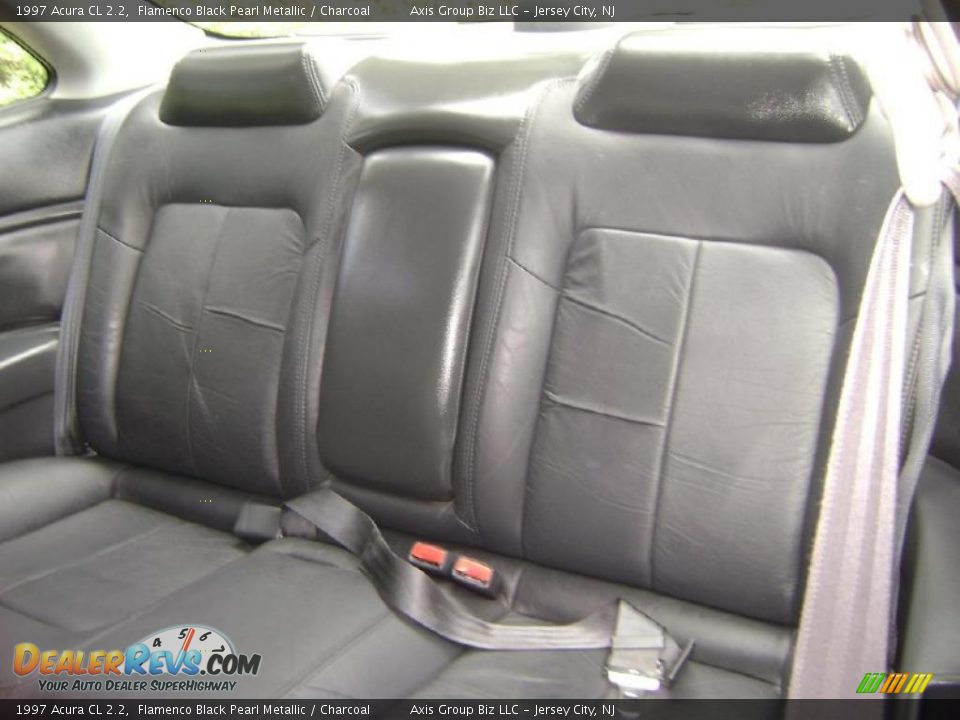 1997 Acura CL 2.2 Flamenco Black Pearl Metallic / Charcoal Photo #9