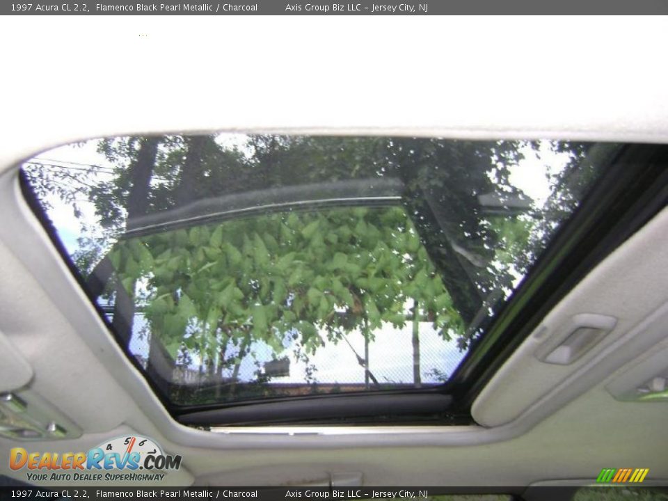 1997 Acura CL 2.2 Flamenco Black Pearl Metallic / Charcoal Photo #14