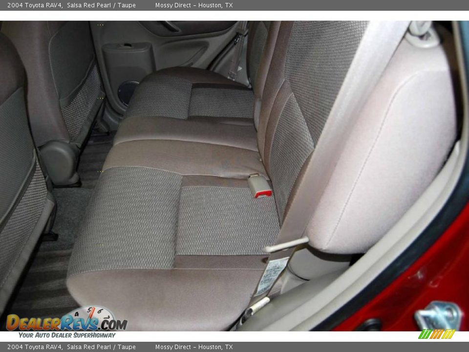 2004 Toyota RAV4 Salsa Red Pearl / Taupe Photo #20