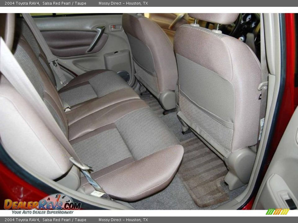 2004 Toyota RAV4 Salsa Red Pearl / Taupe Photo #23