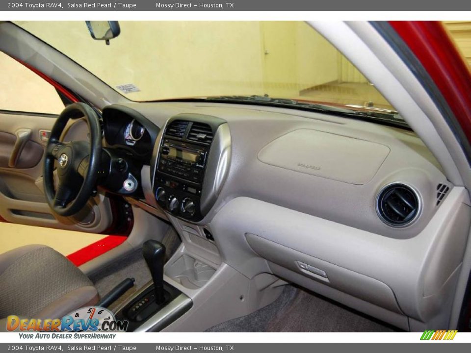 2004 Toyota RAV4 Salsa Red Pearl / Taupe Photo #26