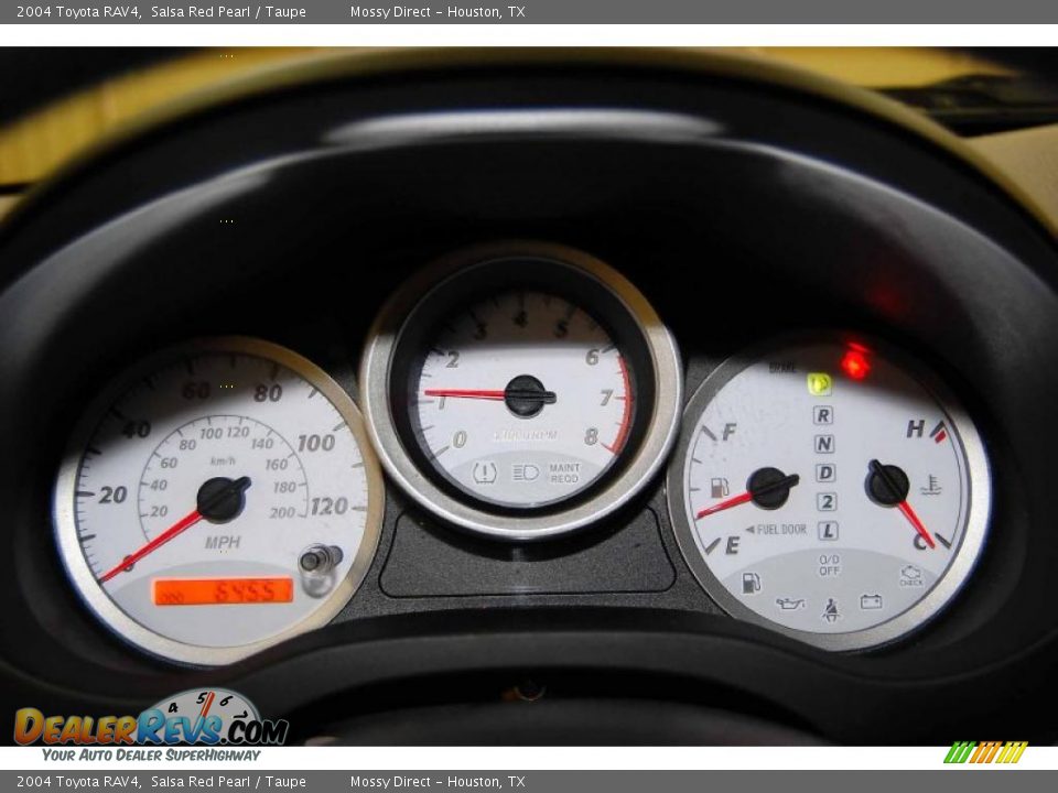 2004 Toyota RAV4 Salsa Red Pearl / Taupe Photo #29