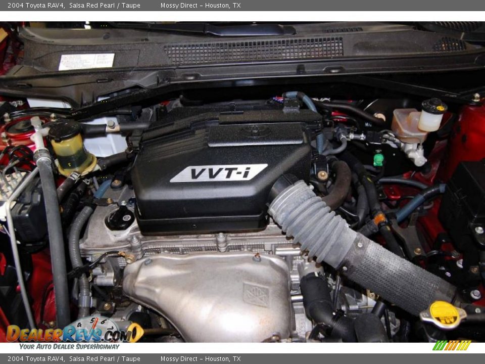 2004 Toyota RAV4 Salsa Red Pearl / Taupe Photo #30