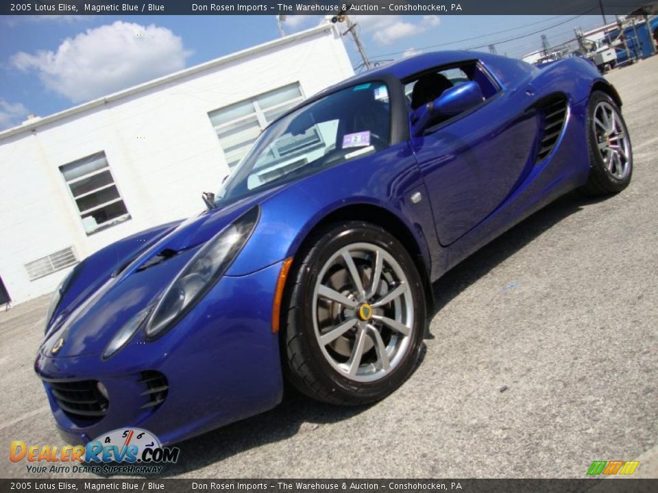 2005 Lotus Elise Magnetic Blue / Blue Photo #1