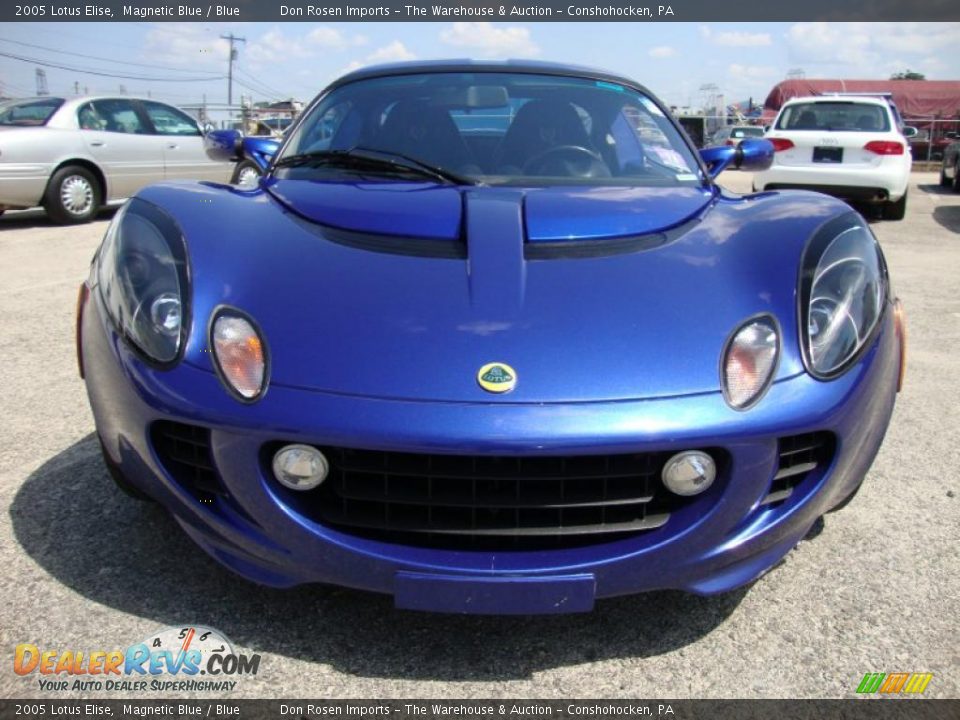 2005 Lotus Elise Magnetic Blue / Blue Photo #3