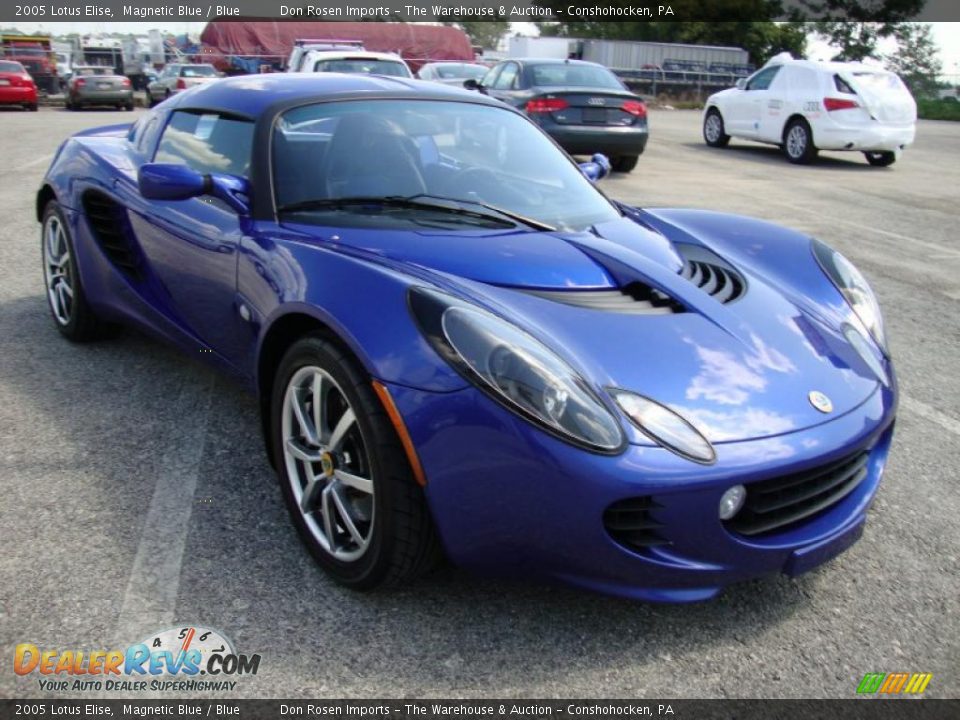 2005 Lotus Elise Magnetic Blue / Blue Photo #4