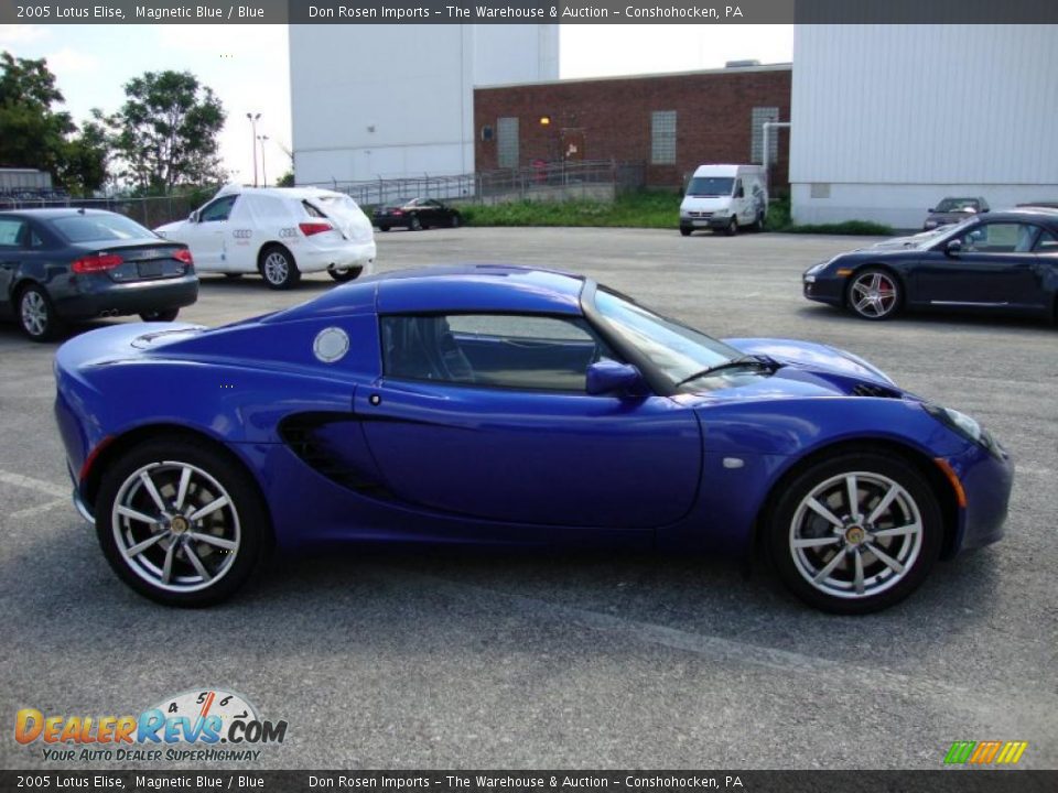 2005 Lotus Elise Magnetic Blue / Blue Photo #7