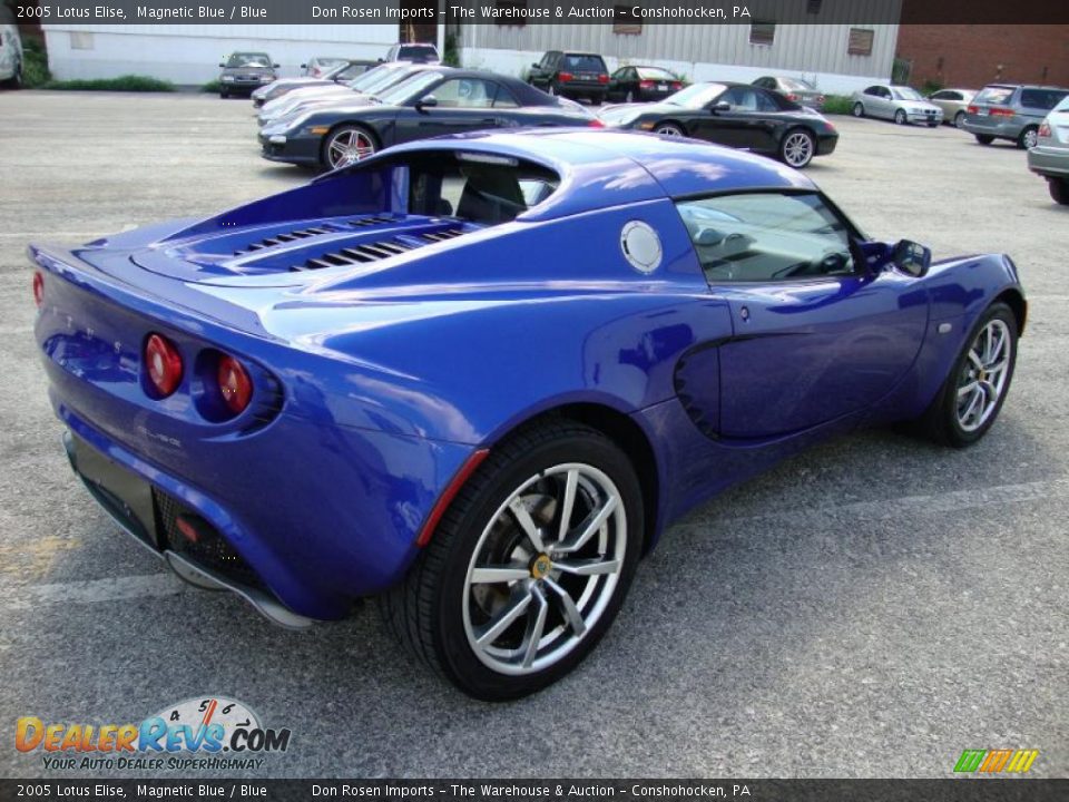 Magnetic Blue 2005 Lotus Elise  Photo #8