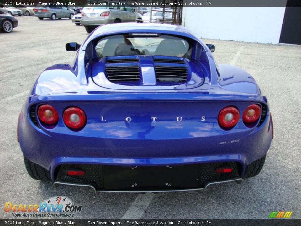 Magnetic Blue 2005 Lotus Elise  Photo #9