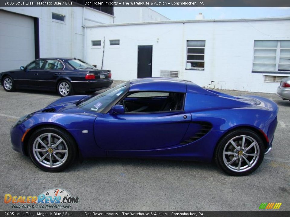 Magnetic Blue 2005 Lotus Elise  Photo #11