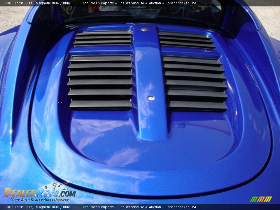 2005 Lotus Elise Magnetic Blue / Blue Photo #30