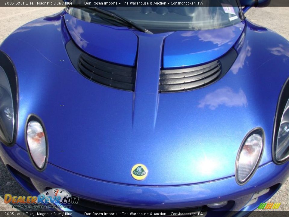 2005 Lotus Elise Magnetic Blue / Blue Photo #32