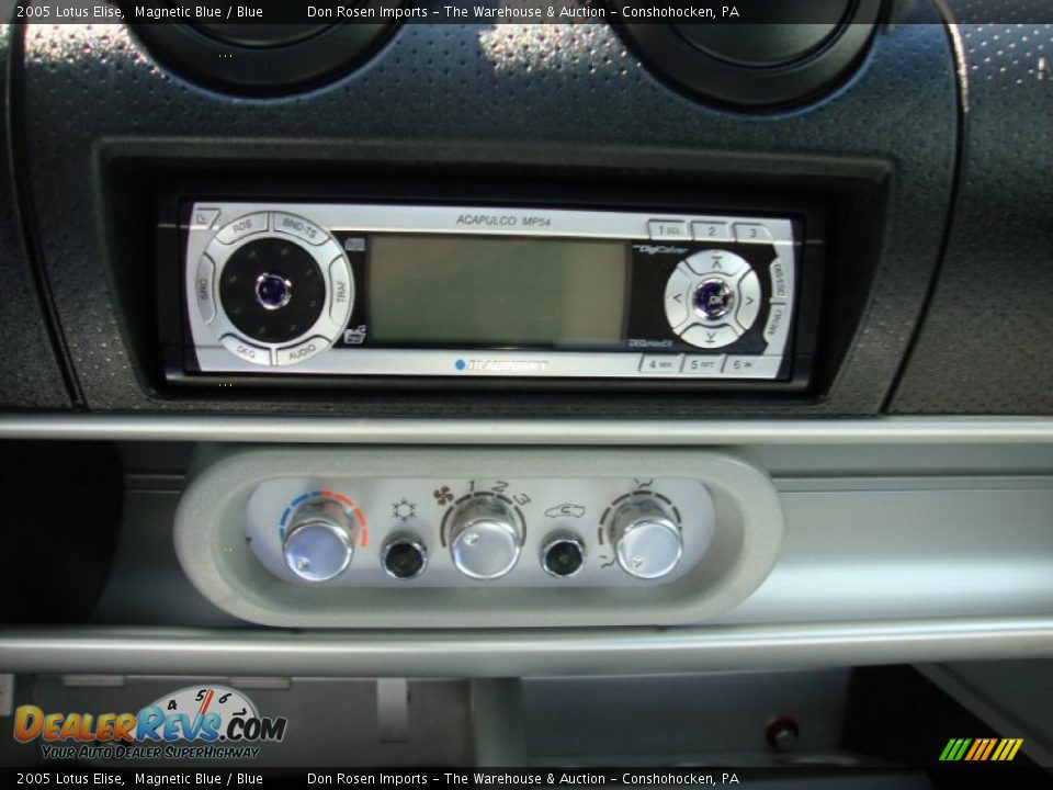 2005 Lotus Elise Magnetic Blue / Blue Photo #36