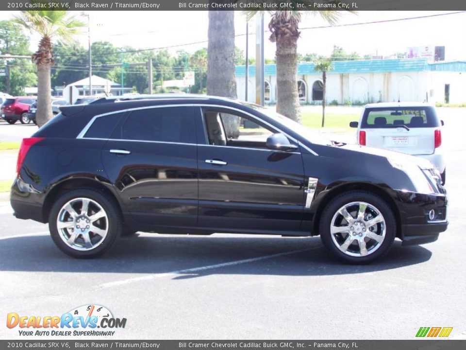 2010 Cadillac SRX V6 Black Raven / Titanium/Ebony Photo #1