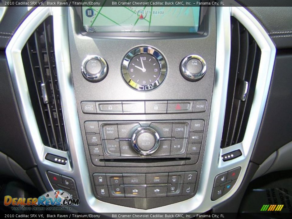 2010 Cadillac SRX V6 Black Raven / Titanium/Ebony Photo #4