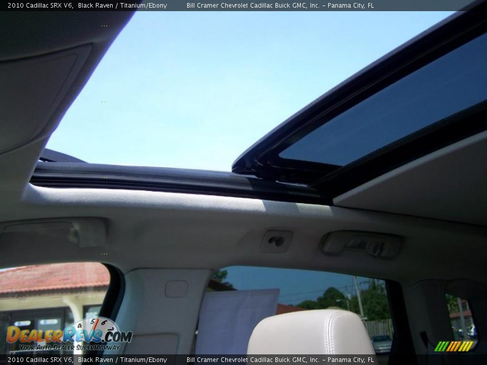 2010 Cadillac SRX V6 Black Raven / Titanium/Ebony Photo #5
