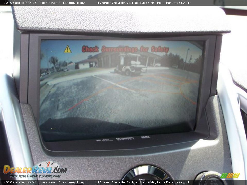 2010 Cadillac SRX V6 Black Raven / Titanium/Ebony Photo #6