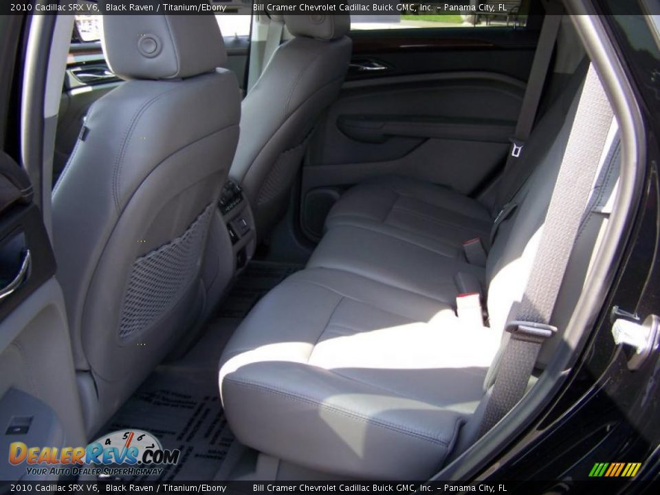 2010 Cadillac SRX V6 Black Raven / Titanium/Ebony Photo #19