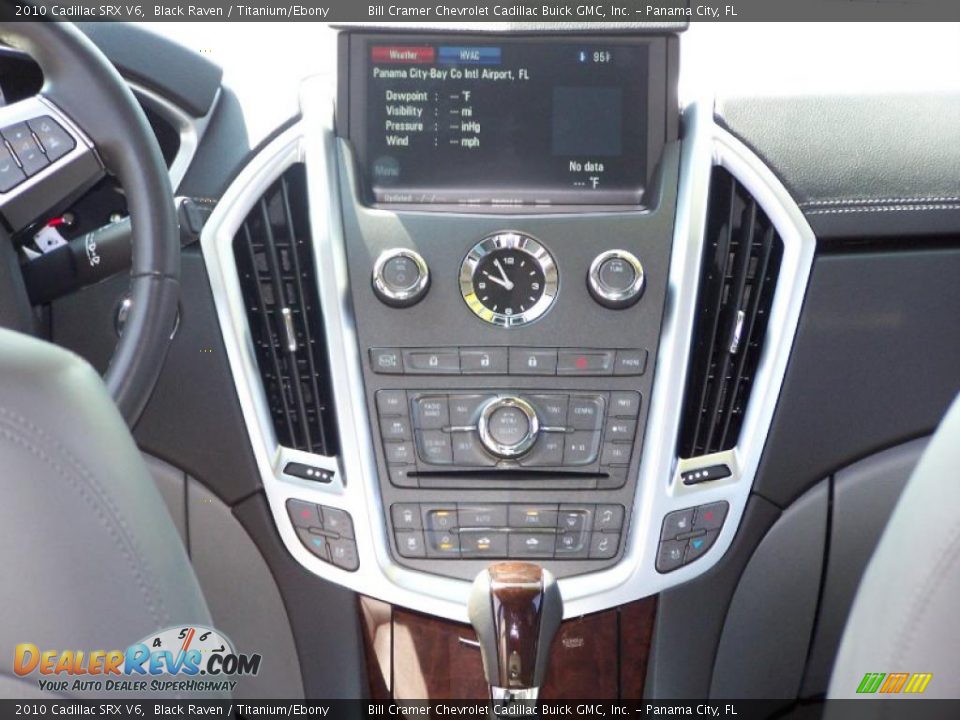 2010 Cadillac SRX V6 Black Raven / Titanium/Ebony Photo #21