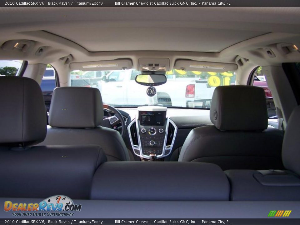 2010 Cadillac SRX V6 Black Raven / Titanium/Ebony Photo #22