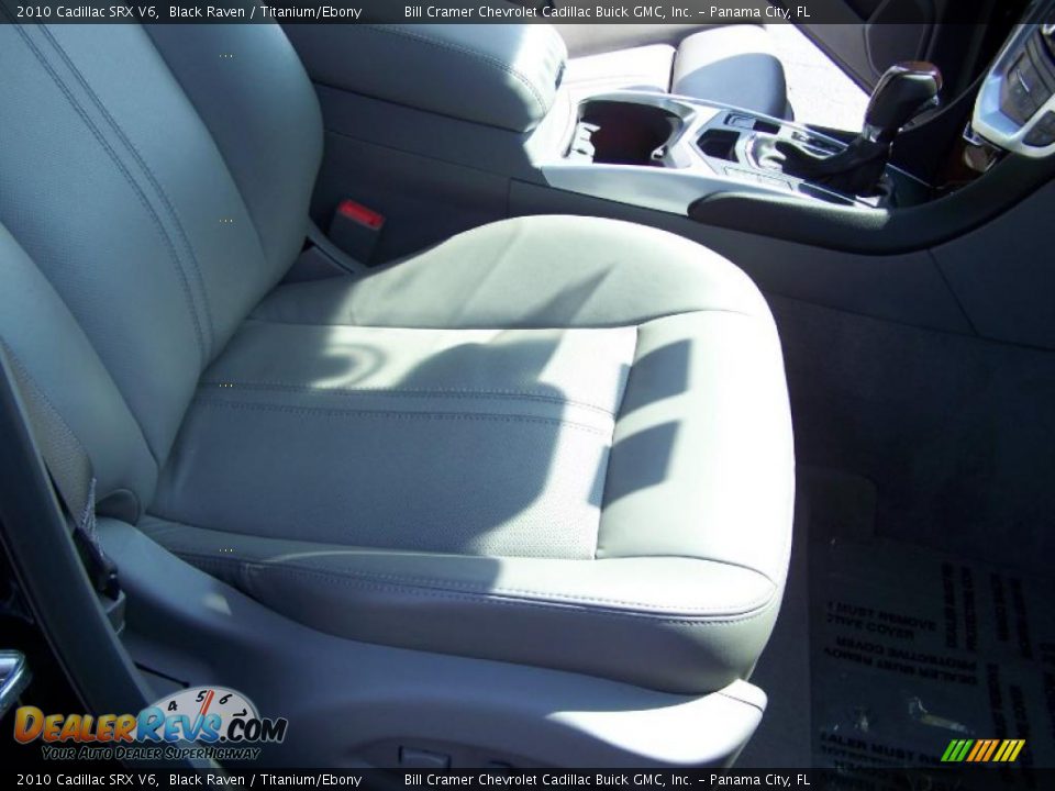 2010 Cadillac SRX V6 Black Raven / Titanium/Ebony Photo #25