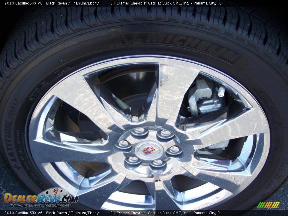 2010 Cadillac SRX V6 Black Raven / Titanium/Ebony Photo #26