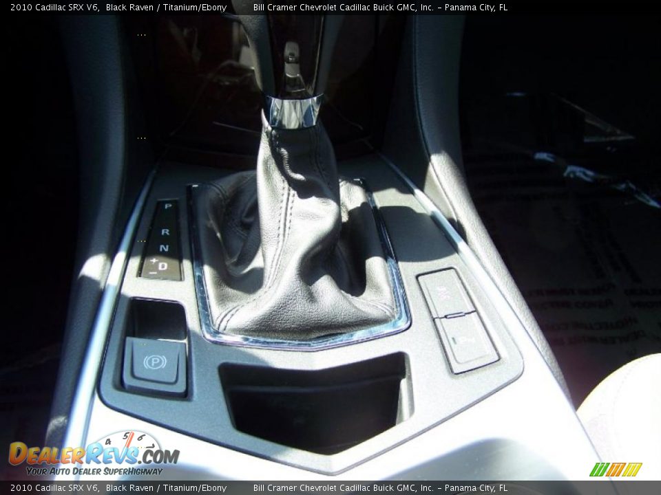 2010 Cadillac SRX V6 Black Raven / Titanium/Ebony Photo #29