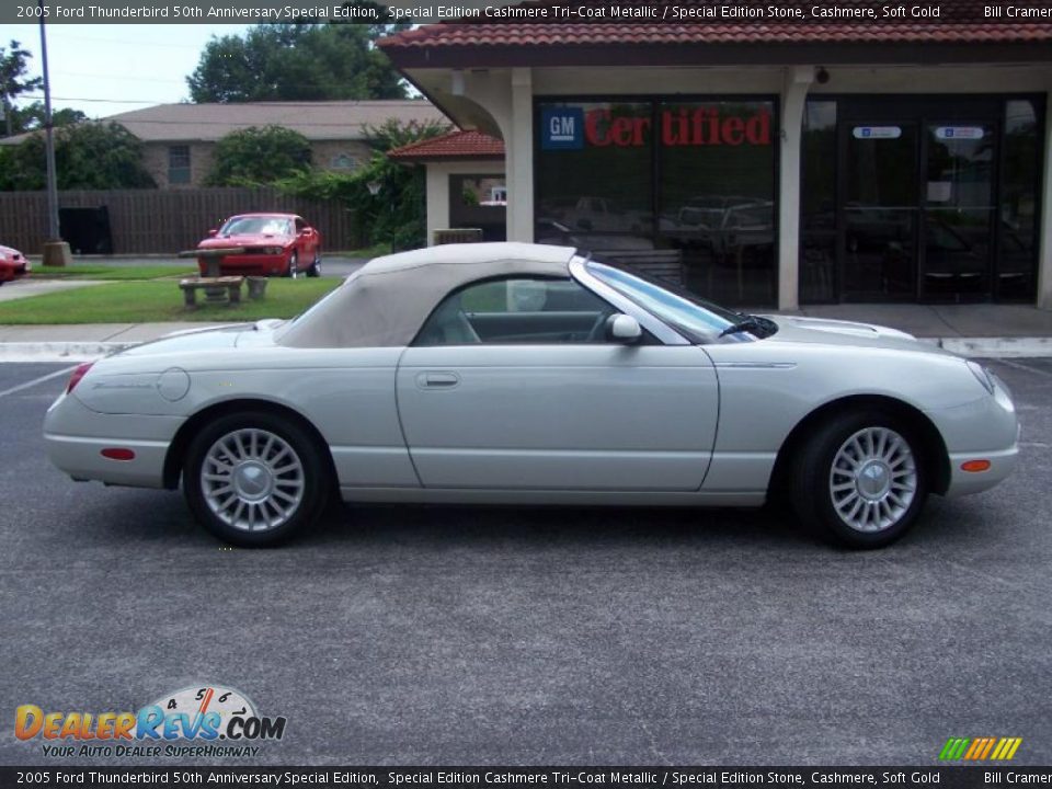 2005 Ford Thunderbird 50th Anniversary Special Edition Special Edition Cashmere Tri-Coat Metallic / Special Edition Stone, Cashmere, Soft Gold Photo #1