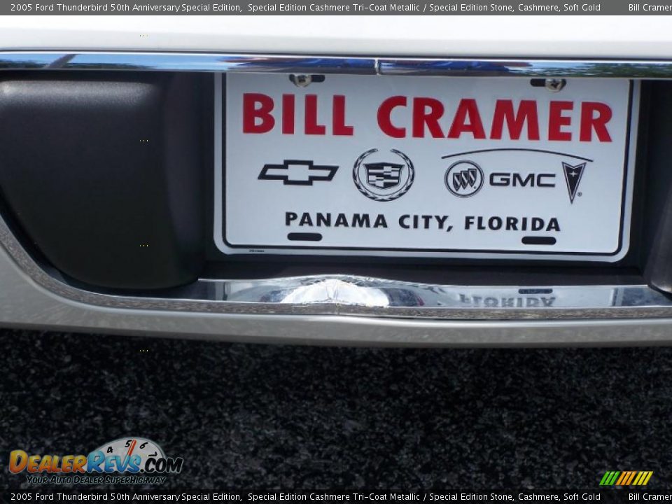 2005 Ford Thunderbird 50th Anniversary Special Edition Special Edition Cashmere Tri-Coat Metallic / Special Edition Stone, Cashmere, Soft Gold Photo #9