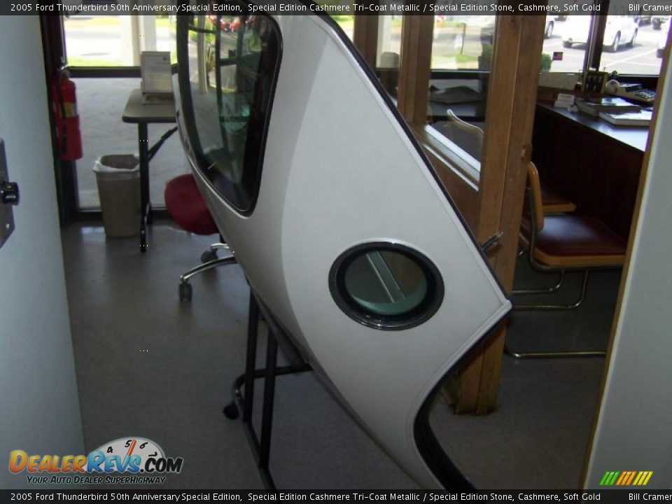 2005 Ford Thunderbird 50th Anniversary Special Edition Special Edition Cashmere Tri-Coat Metallic / Special Edition Stone, Cashmere, Soft Gold Photo #28