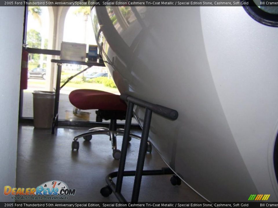 2005 Ford Thunderbird 50th Anniversary Special Edition Special Edition Cashmere Tri-Coat Metallic / Special Edition Stone, Cashmere, Soft Gold Photo #29