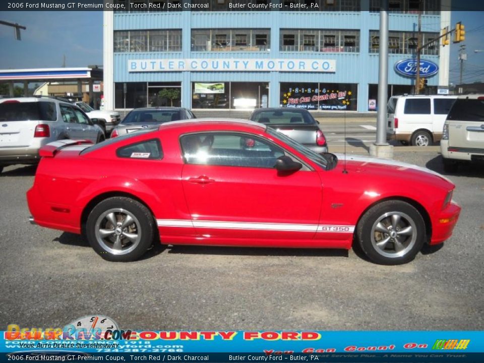 2006 Ford Mustang GT Premium Coupe Torch Red / Dark Charcoal Photo #1