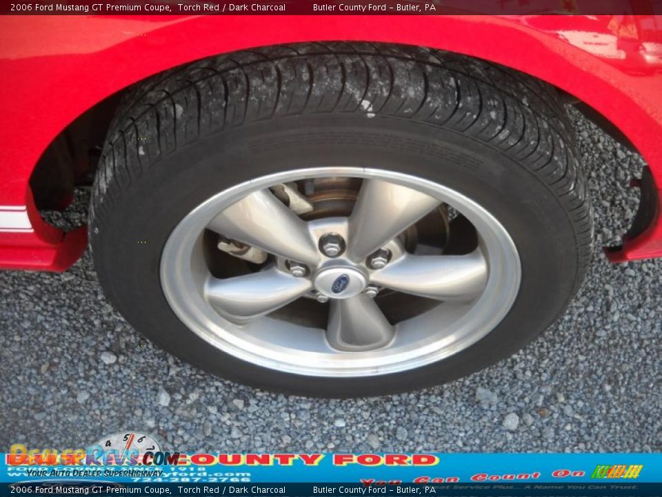 2006 Ford Mustang GT Premium Coupe Torch Red / Dark Charcoal Photo #13