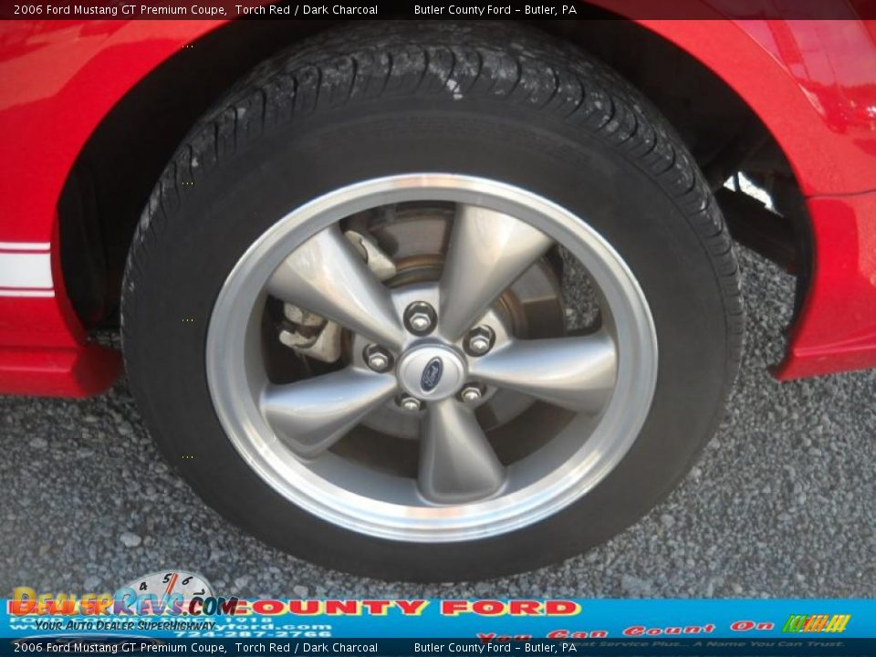 2006 Ford Mustang GT Premium Coupe Torch Red / Dark Charcoal Photo #14