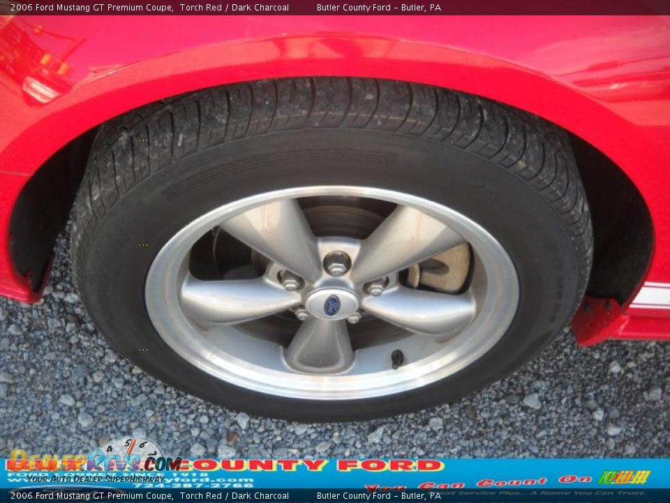 2006 Ford Mustang GT Premium Coupe Torch Red / Dark Charcoal Photo #16