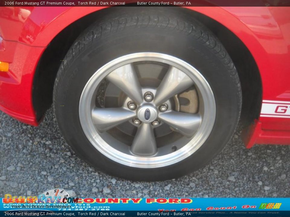 2006 Ford Mustang GT Premium Coupe Torch Red / Dark Charcoal Photo #17