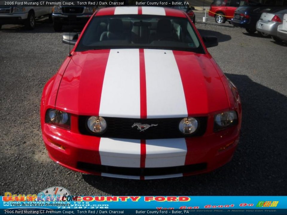 2006 Ford Mustang GT Premium Coupe Torch Red / Dark Charcoal Photo #19