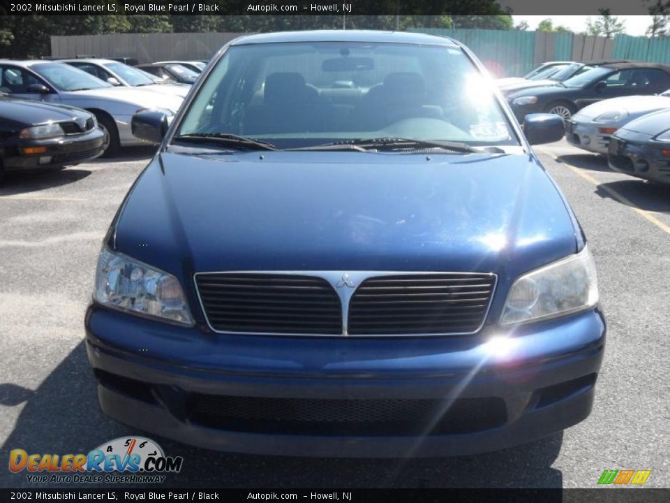 2002 Mitsubishi Lancer LS Royal Blue Pearl / Black Photo #1