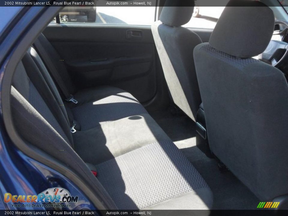 2002 Mitsubishi Lancer LS Royal Blue Pearl / Black Photo #11