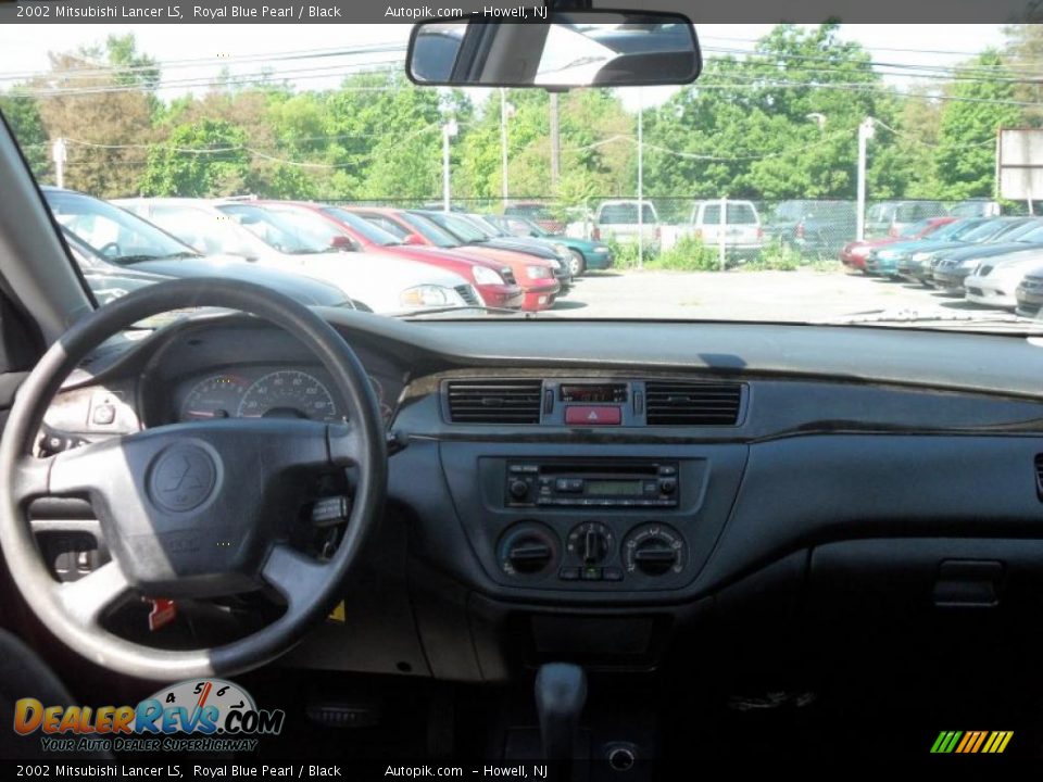 2002 Mitsubishi Lancer LS Royal Blue Pearl / Black Photo #12