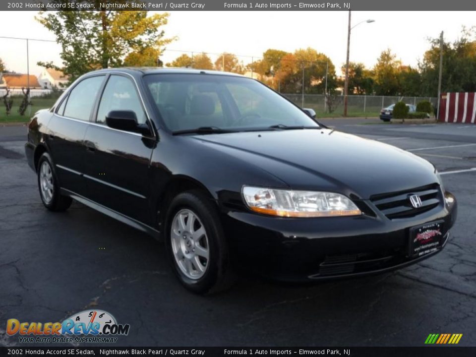 2002 Black honda accord se #3