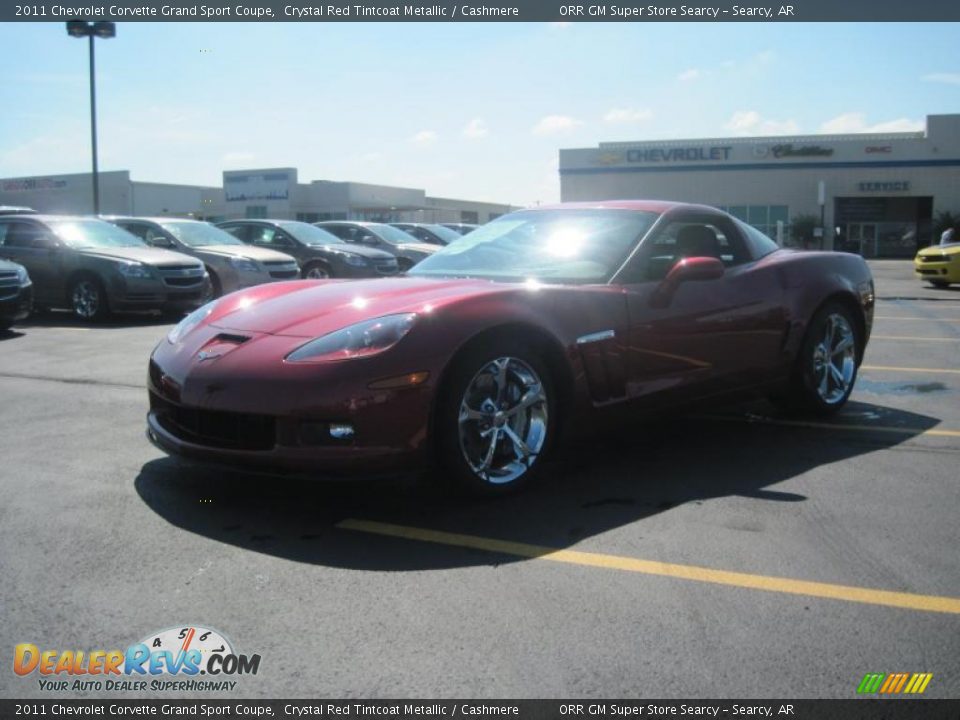 2011 Chevrolet Corvette Grand Sport Coupe Crystal Red Tintcoat Metallic / Cashmere Photo #1