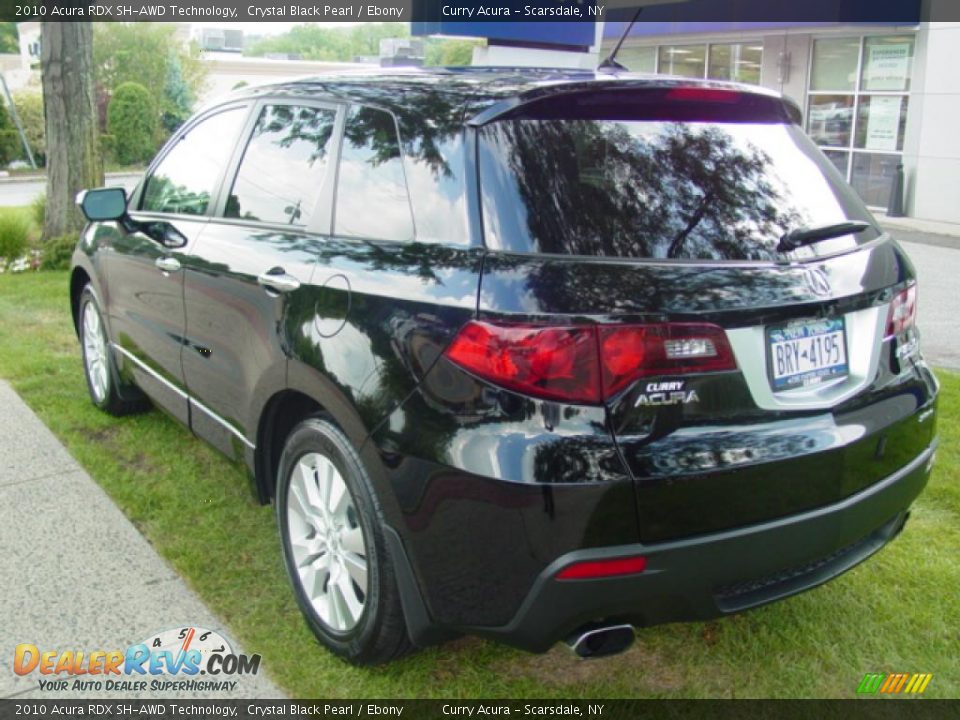 2010 Acura RDX SH-AWD Technology Crystal Black Pearl / Ebony Photo #7