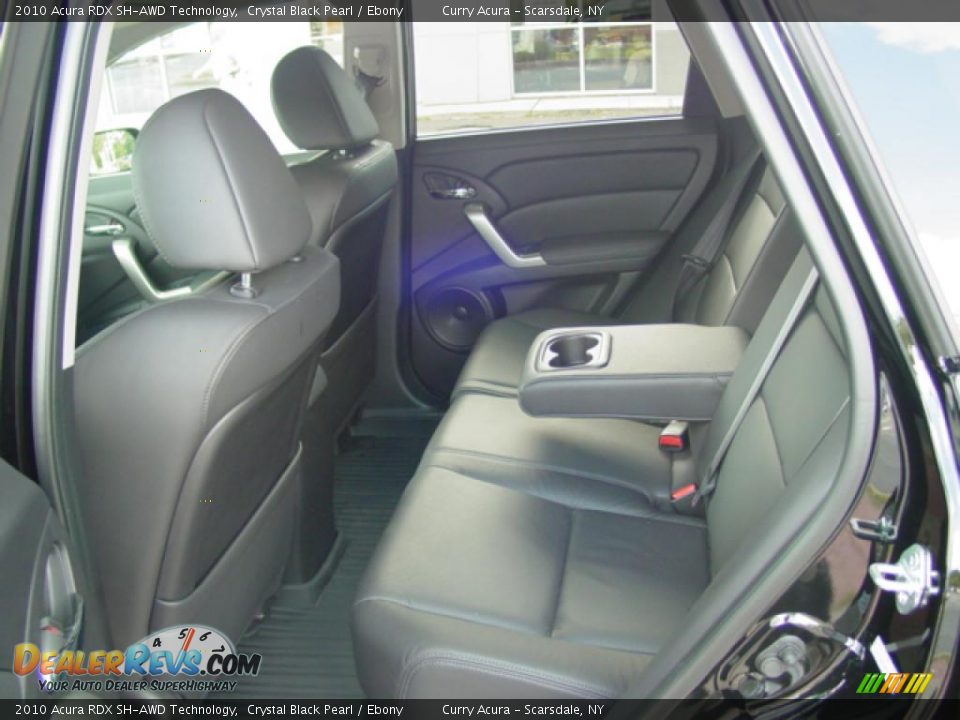 2010 Acura RDX SH-AWD Technology Crystal Black Pearl / Ebony Photo #13