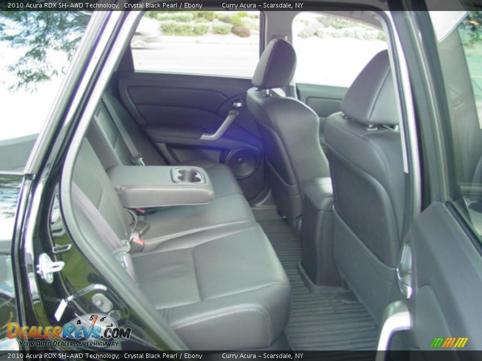 2010 Acura RDX SH-AWD Technology Crystal Black Pearl / Ebony Photo #14