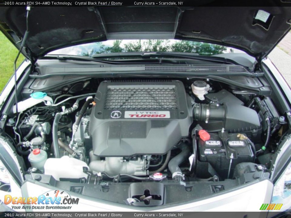 2010 Acura RDX SH-AWD Technology Crystal Black Pearl / Ebony Photo #23