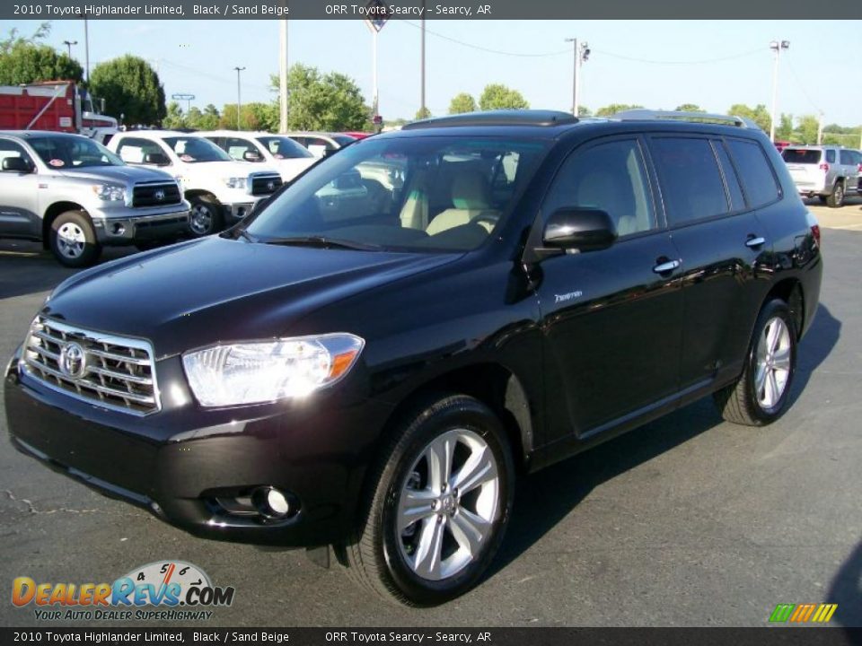 black toyota highlander 2010 #5