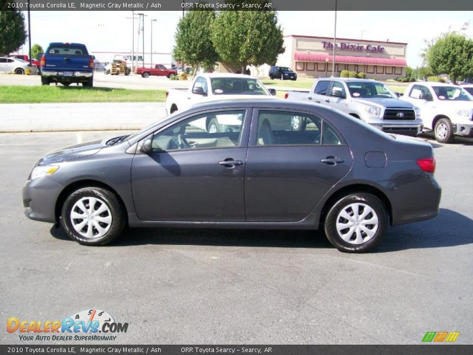 2010 Toyota Corolla LE Magnetic Gray Metallic / Ash Photo #5